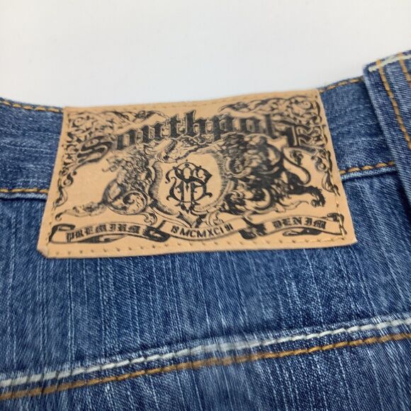 Soutpole Mens Embroidered Pocket Denim Jeans‎ Size 36 x 31 - Picture 4 of 7